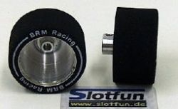 BRM 1/24, Komplettr�der (hinten) �28,5 x 15,5mm, 2 Stk.