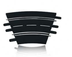 Carrera Evo/Excl./Digital,  Kurve 1/30�, 6 Stk.