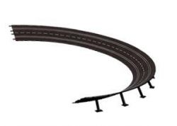Carrera Evo/Excl./Digital,  Steilkurve 4/15�, 12-teilig