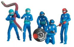 Carrera 1/32, Mechaniker-blau, 5 Stk.