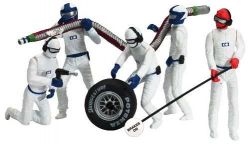 Carrera 1/32, Mechaniker-weiss, 5 Stk.