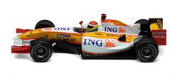 Scalextric 1/32, Renault 2009, Nr.7, F. Alonso