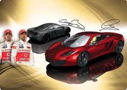 Scalextric 1/32, McLaren MP4-12C 'Hamilton/Button'
