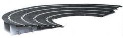 Scalextric, Kurve Radius 2, mit Schienenerh�hung