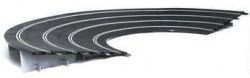 Scalextric, Kurve Radius 3, mit Schienenerh�hung
