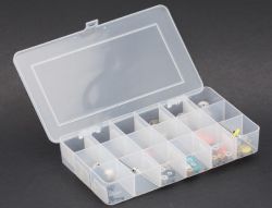 MB-Slot, Teilebox (21 x 12 x 3,3cm) m. 18 F�cher, 1 Stk.