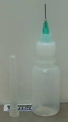MB-Slot, Leerflasche  m.Kan�le (15ml)