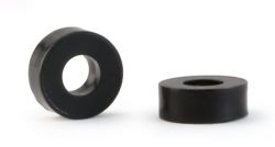 NSR, Achsdistanzen Plastik schwarz (2mm), 10 Stk.