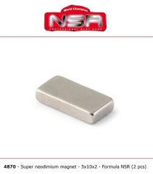 NSR, Formula 86/89, Neodimium-Magnet 10x5x2mm, 2 Stk.