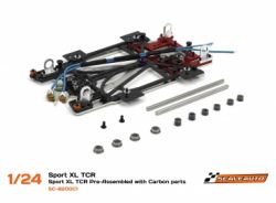 Scaleauto 1/24, Metallchassis (vormontiert) 'Sport XL TCR'