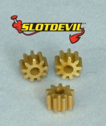 Slotdevil, Motorritzel  9z (5.5x3.5mm), Superglide, 3 Stk.