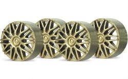 Slot.It Felgeneinsatz, 'BBS' gold,  �13,8mm, 4 Stk.