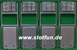 Flutlichtanlage mit 6 LED, H�he: 16,5cm, 4 St�ck