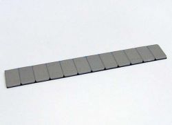 Trimmgewicht (Stahl) selbstklebend, 12 x 2,5g