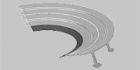 Carrera Evo/Excl./Digital,  Innenrand Steilkurve 1/30�