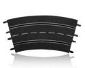 Carrera Evo/Excl./Digital,  Kurve 3/30�, 6 Stk.