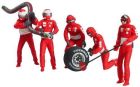 Carrera 1/32, Mechaniker-rot, 5 Stk.