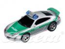 Carrera GO!!! Porsche GT3 Polizei, silber/gr�n