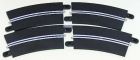 Scalextric-Digital, Einspurige Kurve (Radius 3) , 4 Stk.
