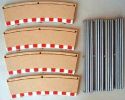 Scalextric, Au�enrandstreifen f�r Kurve 3, 4 Stk.