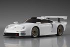 Kyosho, Karosserie Mini-Z, Porsche 911 GT1, weiss