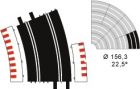 Ninco 10108 , Kurve Radius 4 (22,5 Grad), 1 Stk.