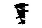 Ninco 10113 , Halbe Kurve Radius 1 (22,5 Grad), 1 Stk.