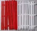 Ninco, Leitplanken Kunststoff (rot + weiss), 2x 6 Stk.