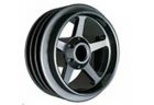Ninco, Alu-Felge '5-Speiche' grau (�15,9 x 8,6mm), 2 Stk.