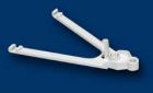 NSR, Schwingarm (hart, wei�) 64mm, 1 Stk.