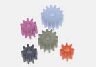 Scaleauto, Motorritzel-Set Nylon (8/9/10/12/14z), 5 Stk.