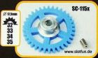 Scaleauto Spurzahnrad (�17,5mm), 32z, 1 Stk.