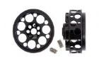 Scaleauto, Alu-Felge 'Imola black' �16,5 x 8mm, 2 Stk.