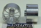 Scaleauto 1/24, Alu-Speichenfelge, �21 x 13mm, 2 Stk.