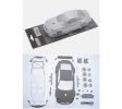 Scaleauto 1/24, Karosserie Porsche 911 GT3 RSR, wei�