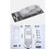 Scaleauto 1/24, Karosserie Porsche 911 GT3 Cup, wei�