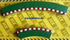 SCX 1/32, Randstreifen Kurve Radius 3, 8 Stk. (4+4)