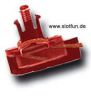 SCX-Digital, Leitkiel m. Stromabnehmer (A.R.S), rot, 3 Stk.