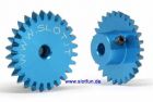 Slot It 1/32, Schr�gzahnrad Alu 