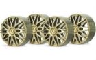 Slot.It Felgeneinsatz, 'BBS' gold,  �13,8mm, 4 Stk.