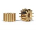 Slot.It, Messing-Motorritzel 12z (�6,75mm) LH, 2 Stk.