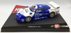 Ninco 1/32, Porsche 911 GT1, Schubel, blau/weiß Nr.11