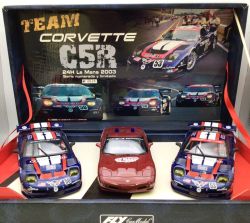 Fly 1/32, Corvette C5R, Le Mans 2003, Doppelset