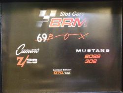 BRM 1/24, Camaro Z28 1969, Ford Mustang