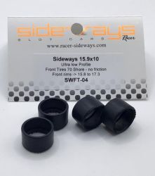 Sideways, Reifen vorne Ø15.9x10mm (flach/extrahart), 4 Stk.