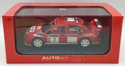 Auto Art 1/32 Mitsubishi Lancer Evo. VII, Rallye G.B. 2001