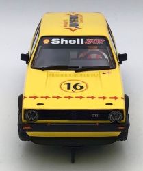 Scalextric 1/32, VW Golf GTI, Malcolm Jeffs Racing, C4625