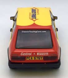 Scalextric 1/32, VW Golf GTI, Malcolm Jeffs Racing, C4625