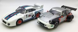 Carrera Evo. 1/32 Porsche Doppelset 40 Jahre Carrera