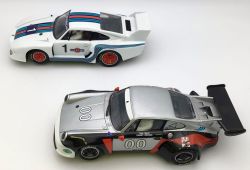 Carrera Evo. 1/32 Porsche Doppelset 40 Jahre Carrera
